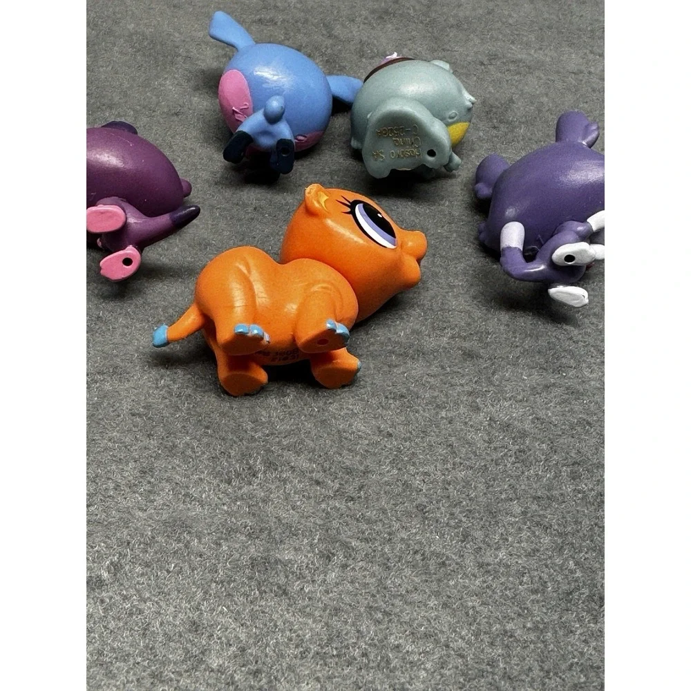 Littlest Pet Shop LPS Teensie Figure Lot 5 Mini Pets